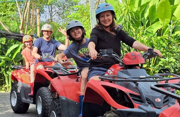 Ubud Adventure ATV: Rice Paddies, River & Waterfall