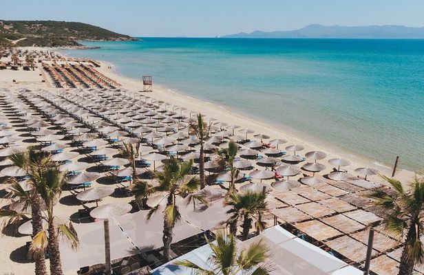 Kavala: Ammolofoi Beach Day Trip with Free Time