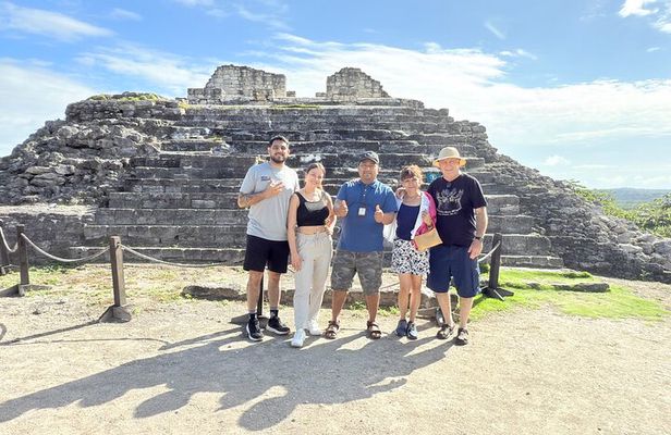 Bacalar: The Great Pyramids of Ichkabal Lagoon & Los Rapidos.