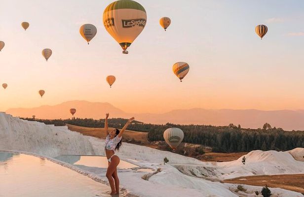Sunrise Hot Air Balloon Experience Over Pamukkale