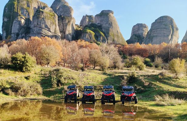 Sunset Off Road Buggy Tour in Meteora with Hermit Caves Visit