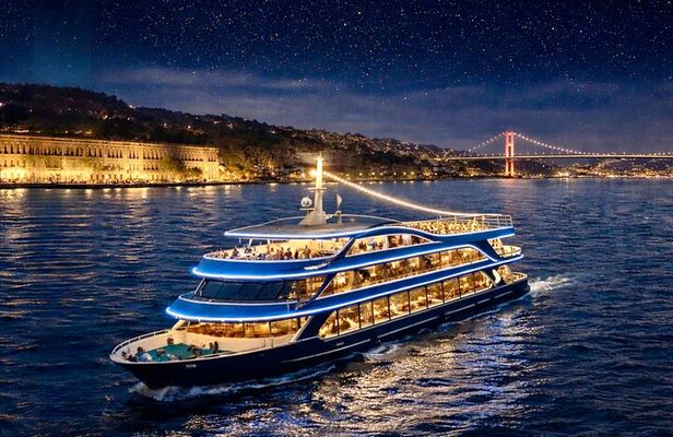 Dinner and Turkish Night Show in Bosphorus Strait