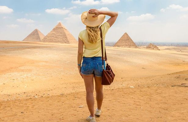 Giza Pyramids and Grand Egyptian Museum Private Tour
