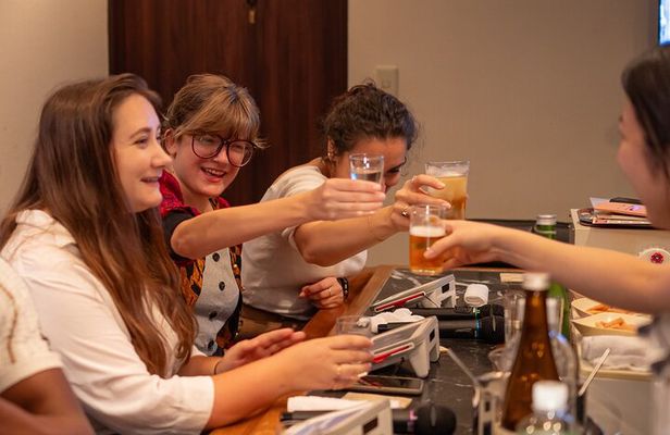 Snack Bar Hopping Night in Kyoto