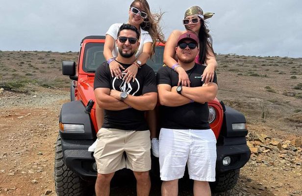 Full Day Jeep Tour with Arikok National Park and Caves