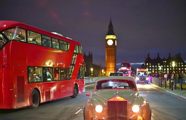 London Tour in a Vintage Rolls Royce