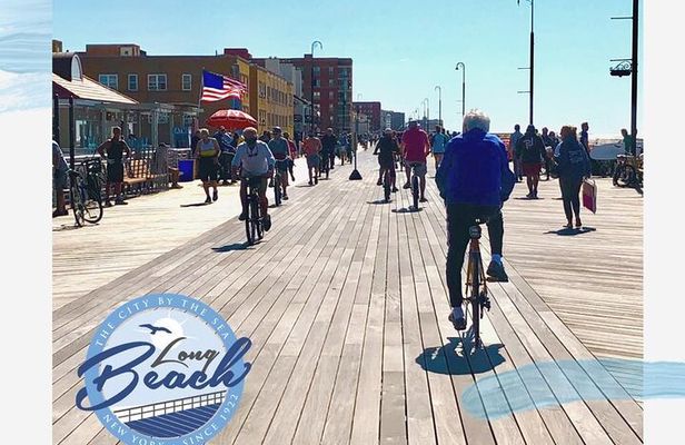 Long Beach NY Day Trip from NYC – Beach, Boardwalk, Lunch & Bikes