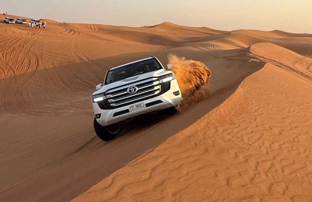 Dubai Evening Desert Safari with Pickup, BBQ & 5 Live Shows
