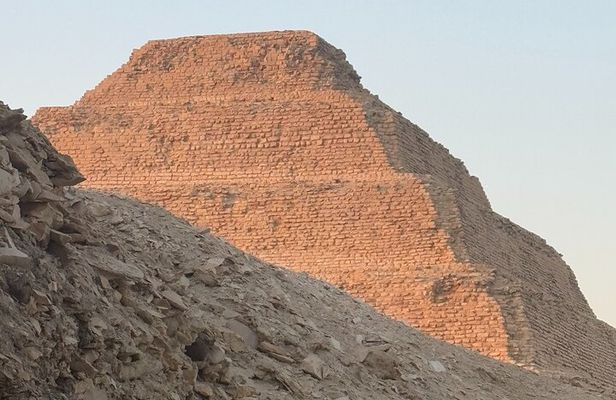 VIP Private Giza Pyramids Saqqara Memphis Tour Camel Ride lunch