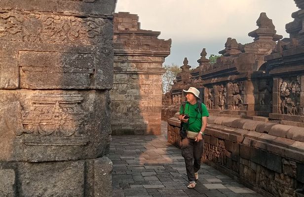 Borobudur Climb Up And Prambanan Private Transport with Tickets