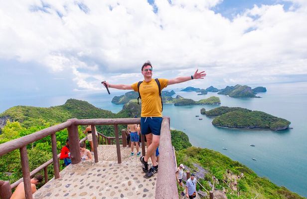 Samui Island Tour to Angthong National Marine Park by Big Boat