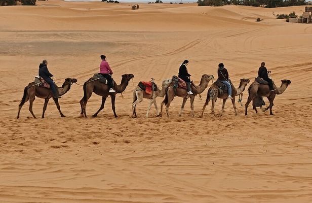 Marrakech to Merzouga 4-Day Luxury Sahara Adventure Camel & Quad