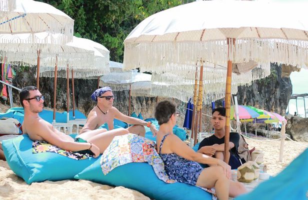 Beach Experience in Yogyakarta: Canoeing, Bean Bag & Coconut