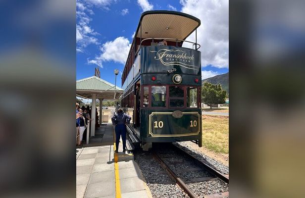 Full Day shared Stellenbosch and Franschhoek Tram Wine Tasting 