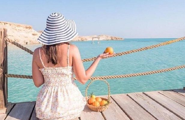 Hurghada Orange Bay Island Trip Snorkeling and Transfer