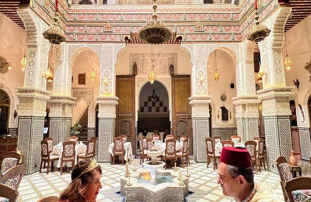 Diner de noce with Live Oud Music fez