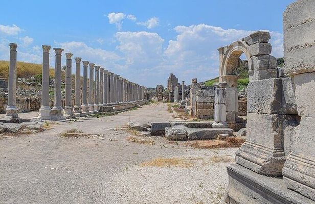 Antalya Perge Aspendos and Side Full Day Guided Tour with Lunch