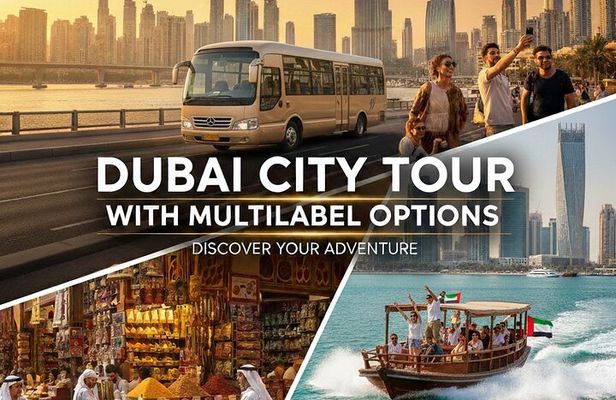 Dubai City Tour with Multilabel Options 