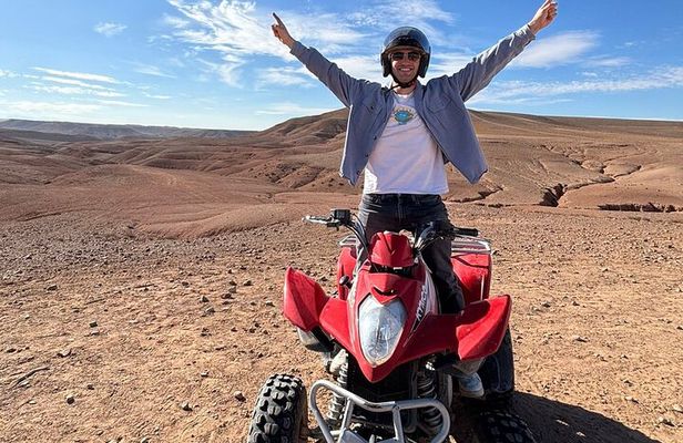 Agafay Desert Quad Bike Experience from Marrakech