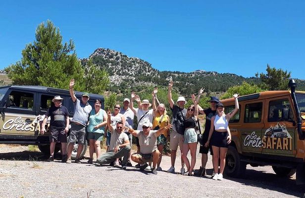Sarakinas Gorge South Crete Hiking and Swimming Jeep Safari