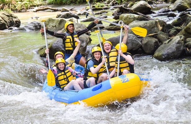 Ubud Ayung River White Water Rafting with Lunch & Hotel Transfer