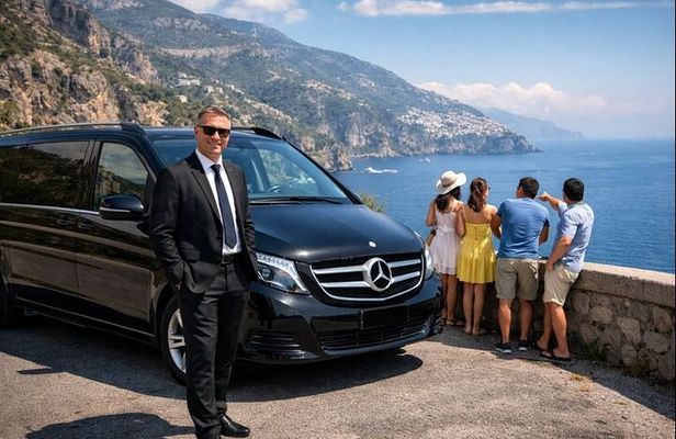 Small Group Amalfi Coast Tour from Salerno in a Mercedes Van