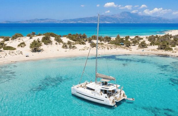 Chrissi Luxury Catamaran Cruise with Lunch and Open Bar