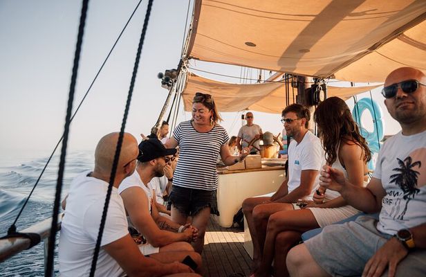 Zadar Sunset Cruise on a Traditional Boat with Wine