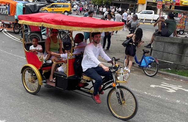 Private Central Park Pedicab Guided Tour with Photo Stops