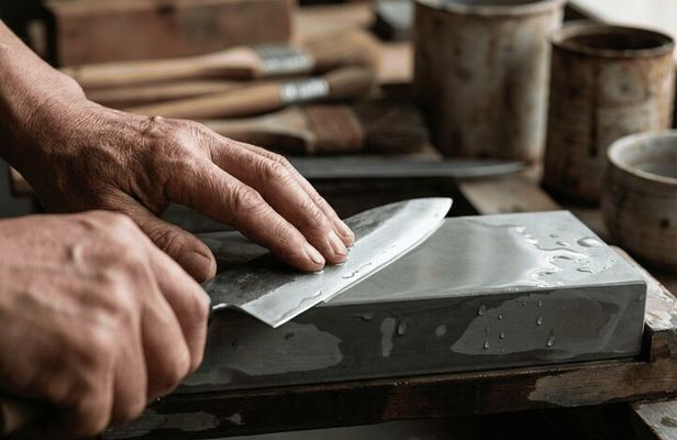 Japanese Kitchen Knife Finishing Workshop