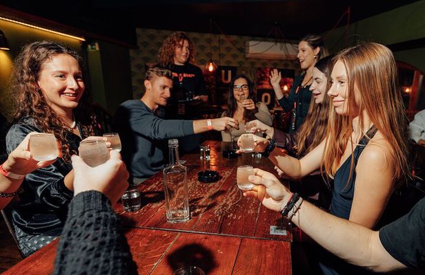 Bratislava: Pub Crawl with VIP Entry, Free Shots & Beer