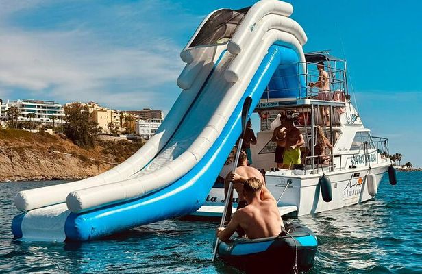 Boat Tour with Snorkeling, Slide, Lunch and Pick Up