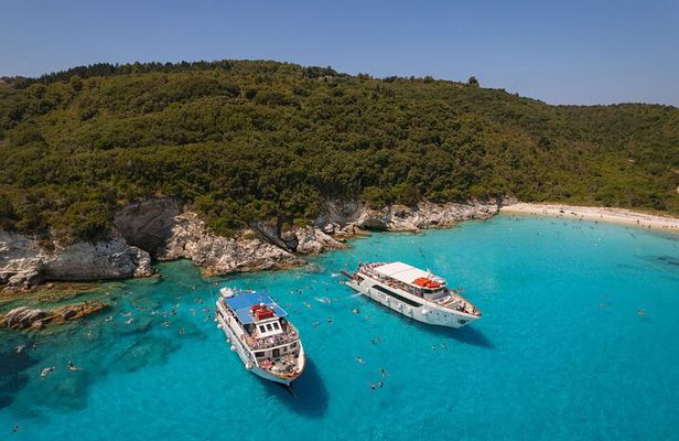 Corfu: Luxury Full-Day Cruise to Paxos, Antipaxos & Blue Caves