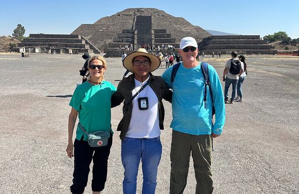 Teotihuacan 3 Pyramids and authentic tour WITHOUT traps