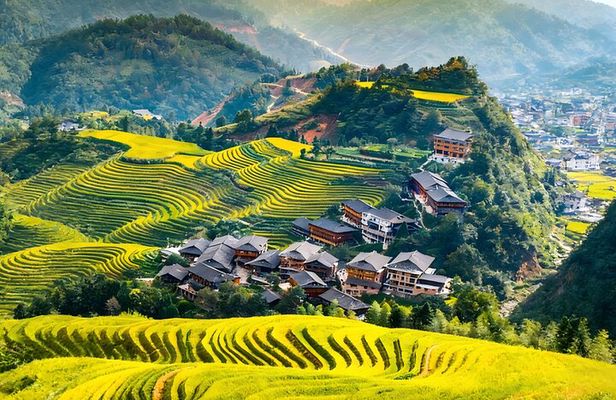 Private Day Tour to Longji Rice Terraces and Long Hair Village from Guilin