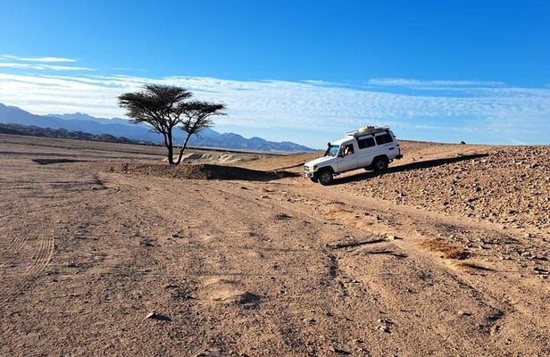 Unique 4WD jeep Adventure deep in Hurghada desert