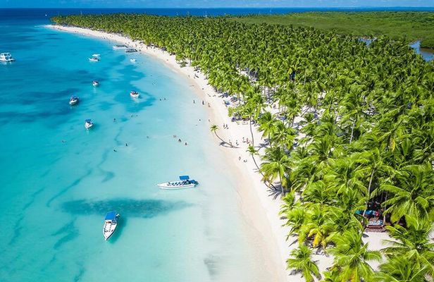 Saona Island Small Group Speedboat Tour with Lunch