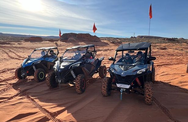3 hours UTV Combo Tour in Antelope Canyon and Horseshoe Bend