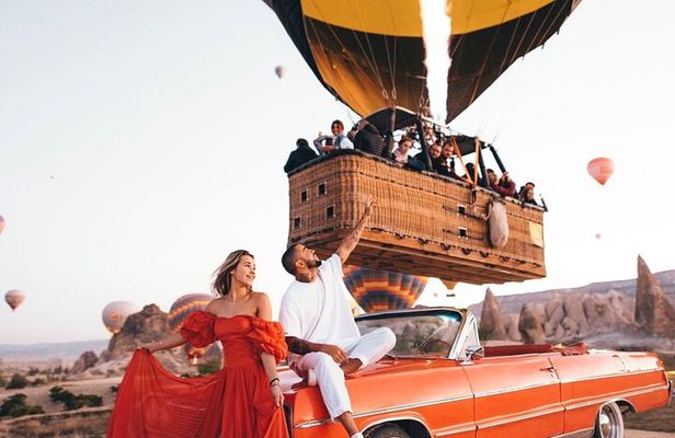 Cappadocia Flying Dress Photo Shoot Experience