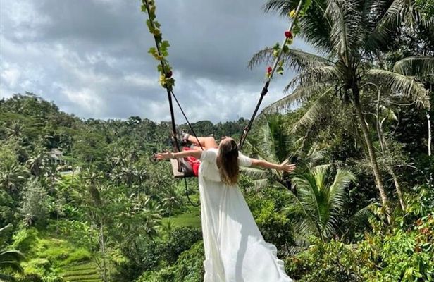 Exploration Bali Swing, Purification, Rice Terrace & Waterfall
