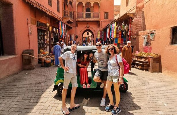 Tuk Tuk Marrakech Tour With Camel Ride and Workshop Visit