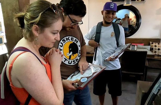 Interactive Food Tour & treasure Hunt adventure San Pedro Belize