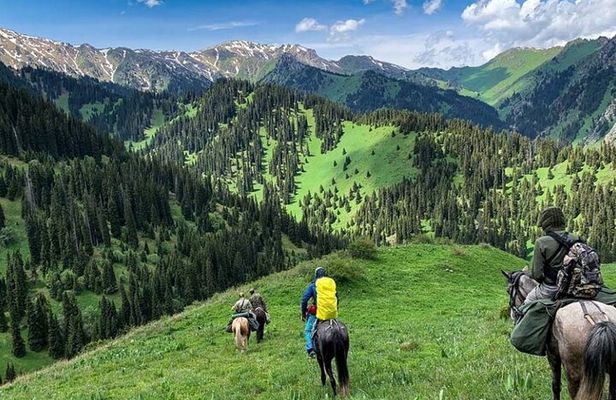 One Nomad Day Tour Horseback Riding, Archery at Chunkurchak