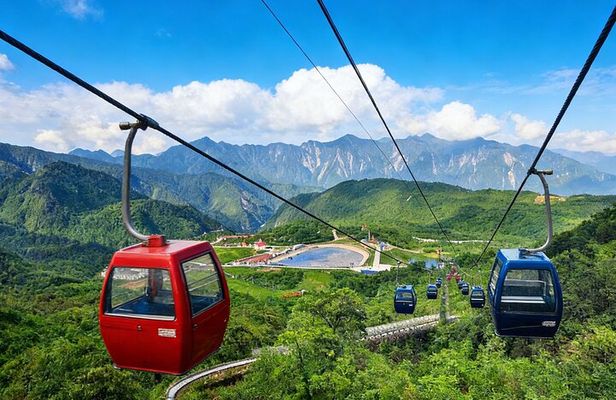 Shaolin Temple and Sanhuang Village Scenic with Cable Car Experience from Zhengzhou