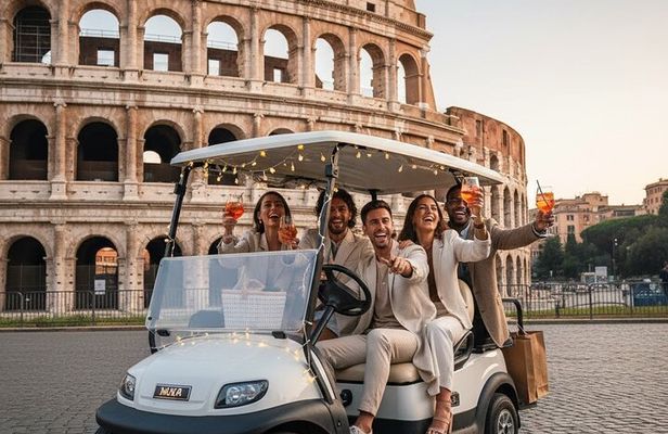 Golf Cart Tour Hidden Gems of Rome