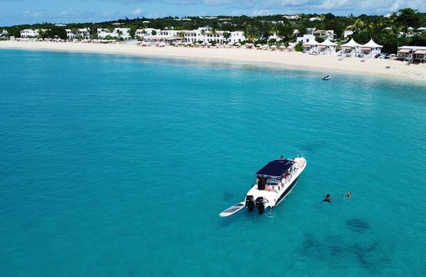 Private Boat tour to Anguilla from St. Maarten