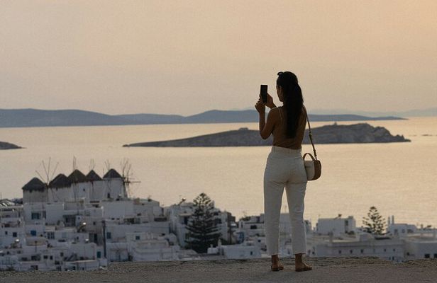 Mykonos Essential Tour for Cruisers Direct Port Pickup and Return