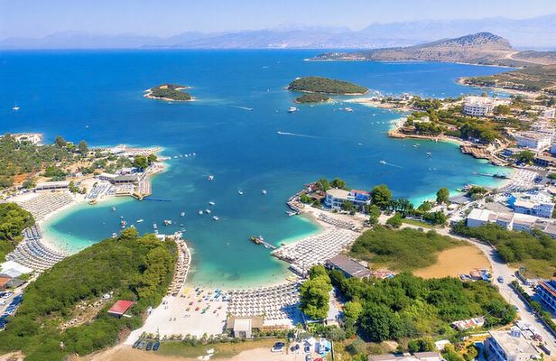 From Tirana/Durres/Golem: Saranda, Ksamil and Blue Eye Day Trip