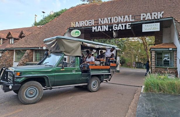 Nairobi National Park Open Game Viewer Landcruiser Safari