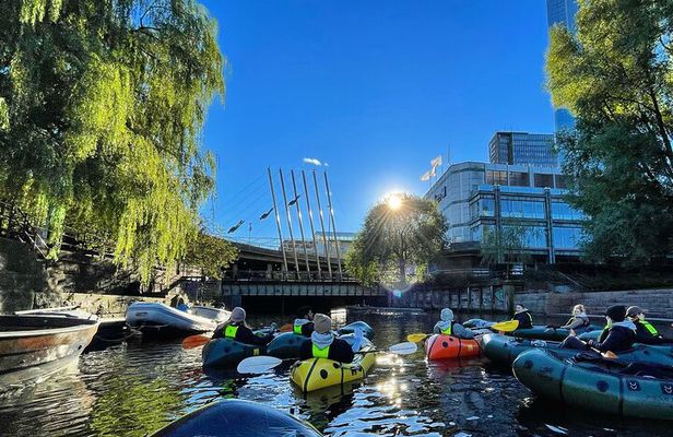Oslo Packrafting Adventure on the Akerselva River